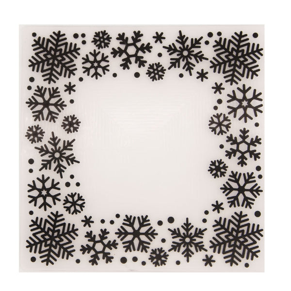 Snow Embossing Folder