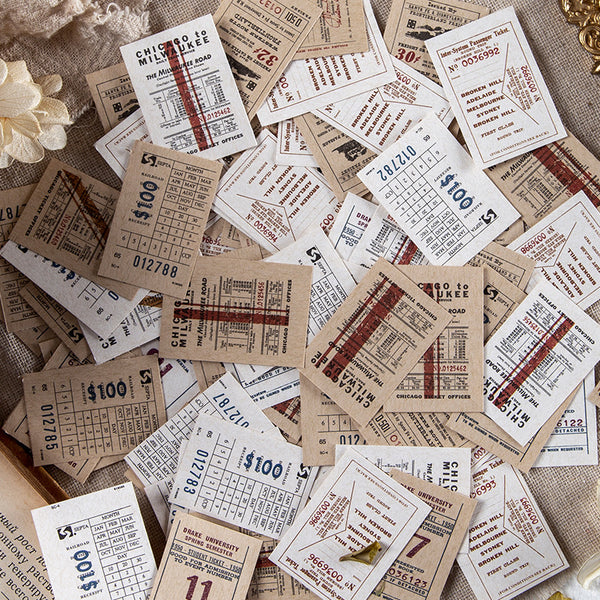 Vintage Note Series Scrapbook Paper