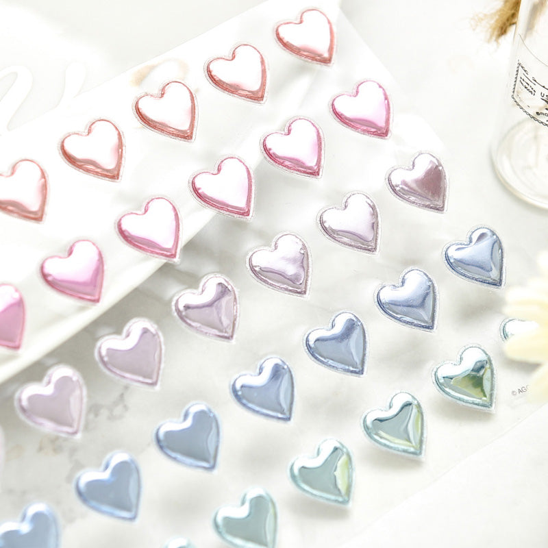 Love Beads Rigid Foam Stickers