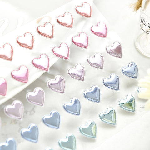Love Beads Rigid Foam Stickers
