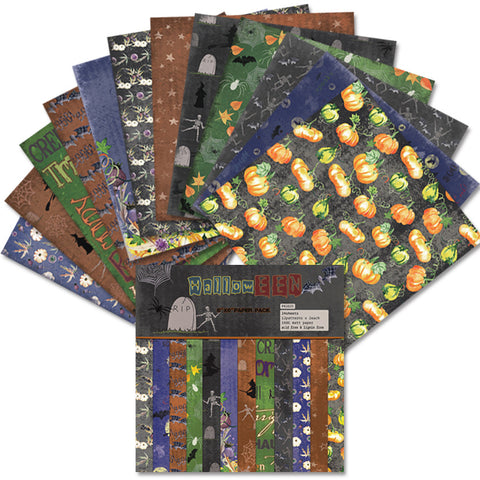 Halloween Themed Scrapbook Paper