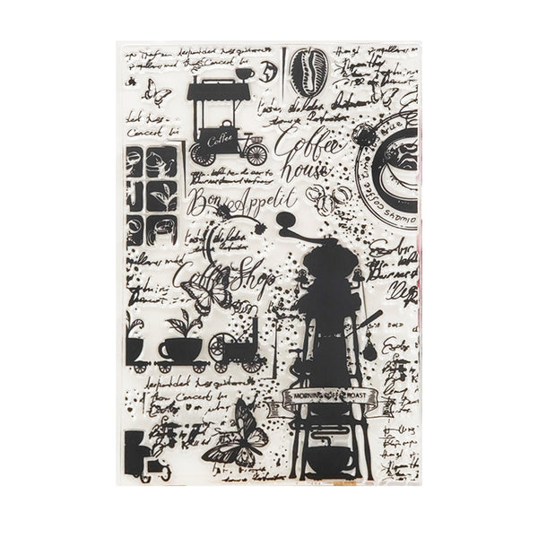 Lighthouse Mix Background Stamps