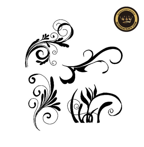 【Original】Curved Vine Dies-Large Size