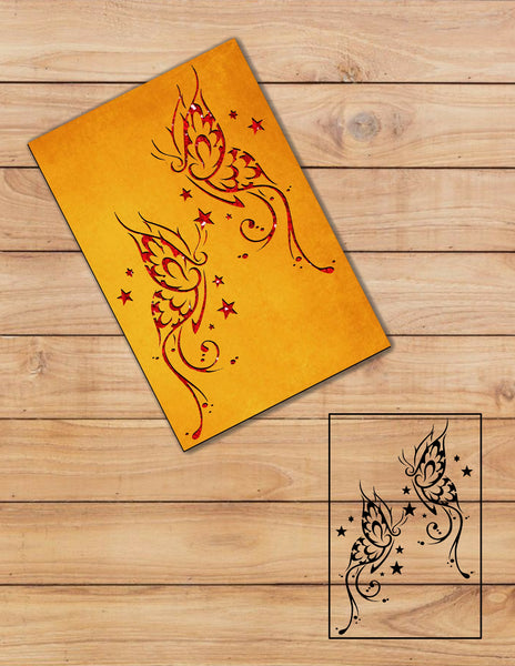 【Original】Butterflys Background Dies