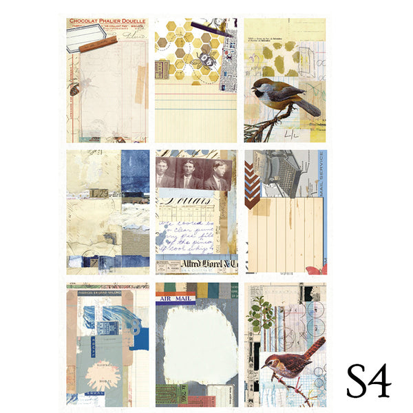 18PCS Refreshing Style Background Paper