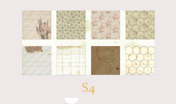 Pre-cut Vintage Handcraft Background Paper