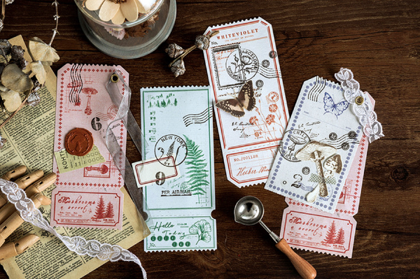 20PCS Natural Plants Notes