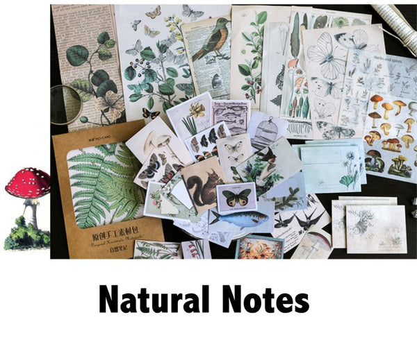 36pcs Large Size Scrapbook Material Package