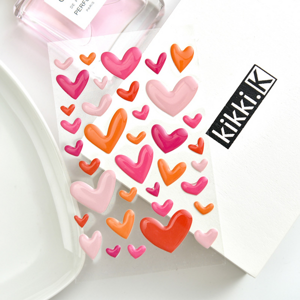 Simulated Enamel Decorative Stickers