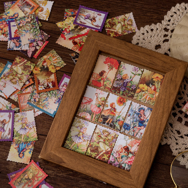 46PCS Flower Fairy Sticker