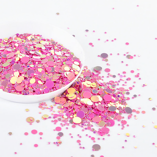 1/2/3/4MM Mix Round Sequins