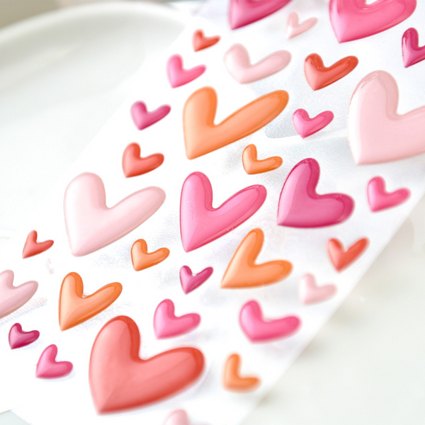 Simulated Enamel Decorative Stickers