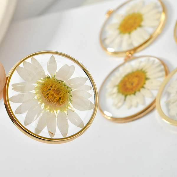 Daisy Sunflower Alloy Pendant Accessories