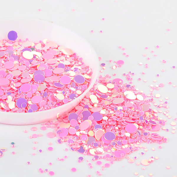 1/2/3/4MM Mix Round Sequins