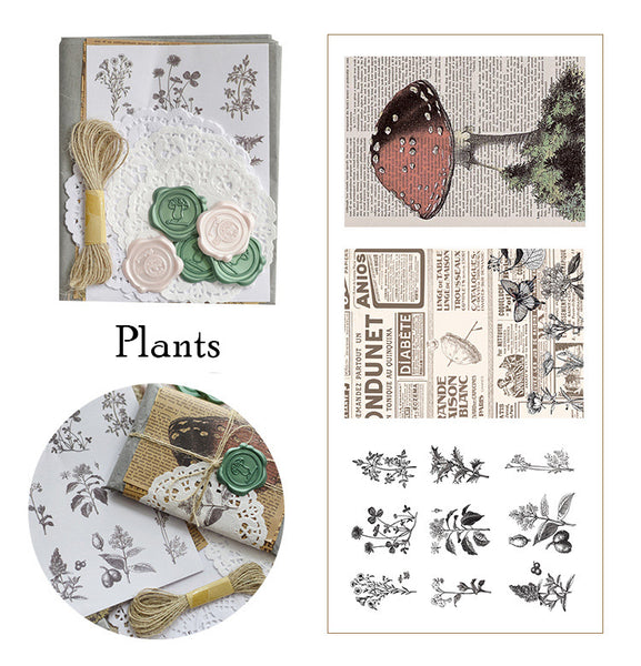 Vintage Gift Wrapping Kit