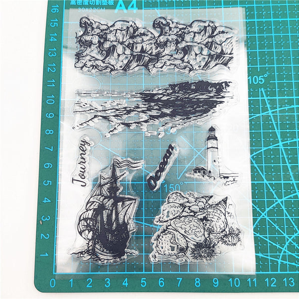 Sea Wave Stamps