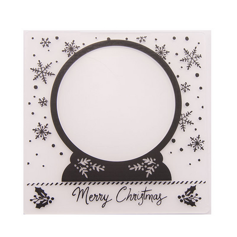 Crystal Ball Embossing Folder