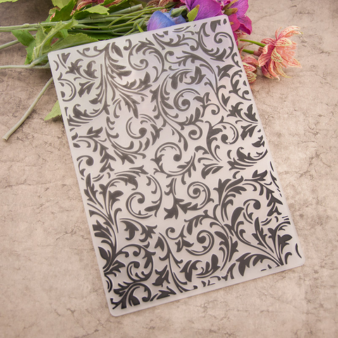 Curved Vine Embossing Folder