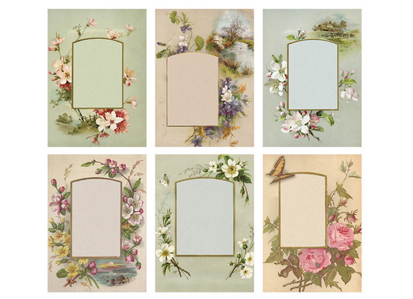 30Pcs Fantasy Garden Series Notes Paper