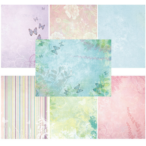 14PC 15*20CM Scrapbooking Paper Pack-Butterfly