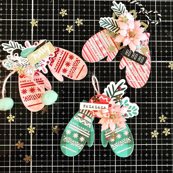 Christmas Gloves Die