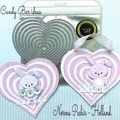 Heart-shaped Nesting Dies