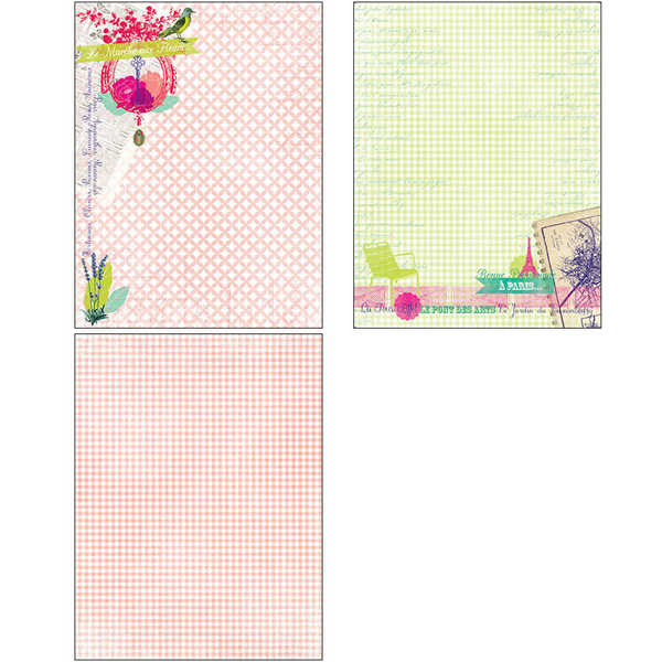 14PC 15*20CM Scrapbooking Paper Pack-Flower