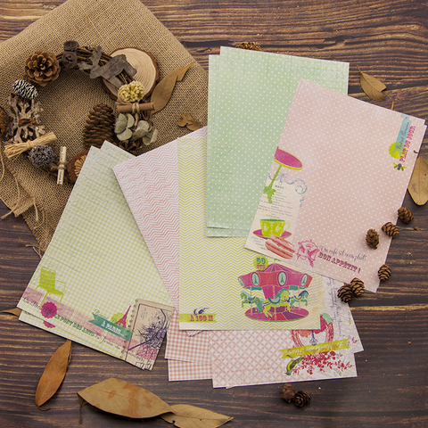 14PC 15*20CM Scrapbooking Paper Pack-Flower
