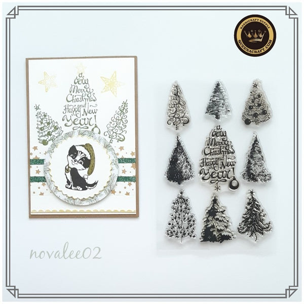 Christmas Tree Stamps