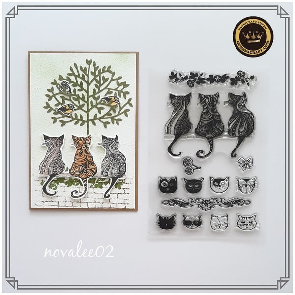 Cute Cat Stamps