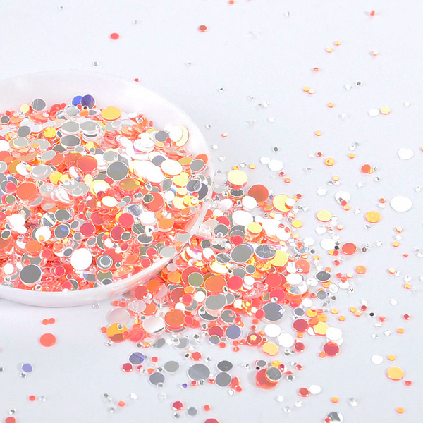 1/2/3/4MM Mix Round Sequins