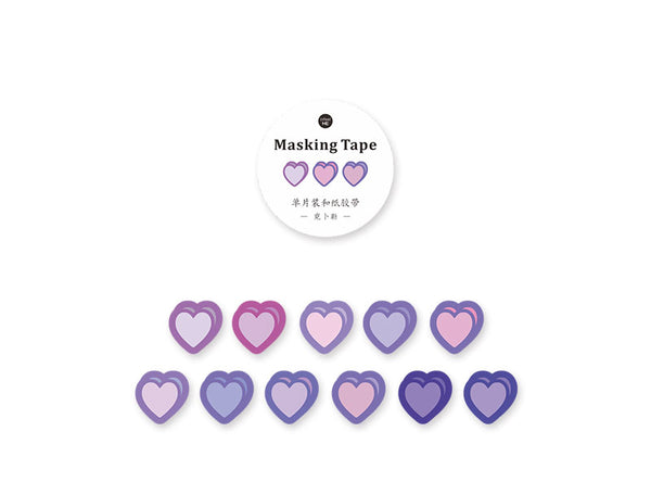 Fresh Love Shape Paper Tape