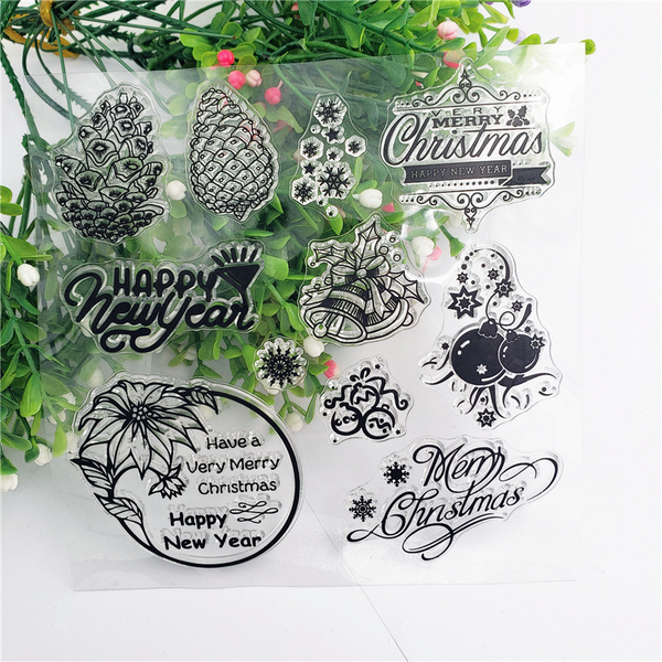 Christmas Texts Stamps