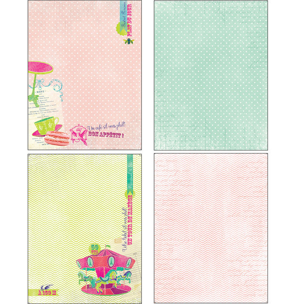 14PC 15*20CM Scrapbooking Paper Pack-Flower