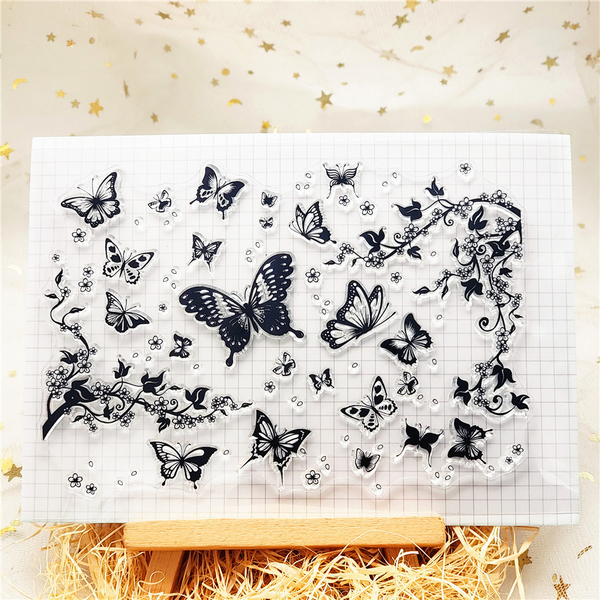 Butterfly Branch Stamps
