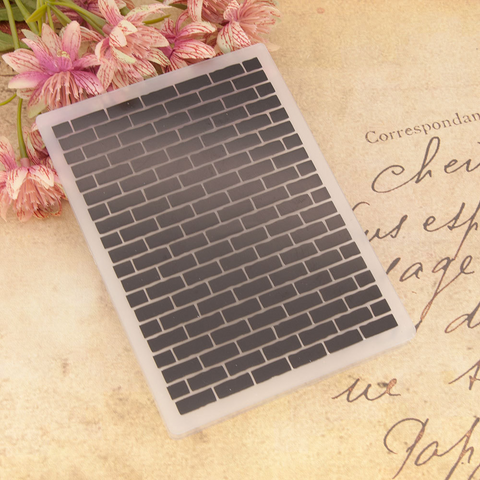 Wall Embossing Folder