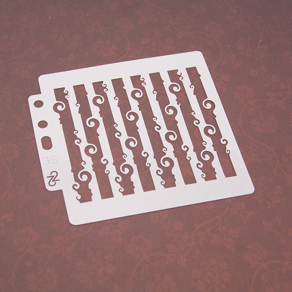 16PCS Layering Painting Stencils-B