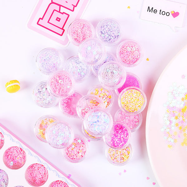 Mixed Pink Series Sequins