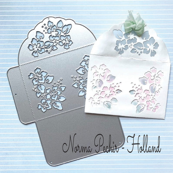 【Original】Hollow Flower Envelope Dies