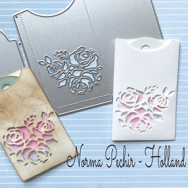【Original】Hollow Rose Pocket Dies