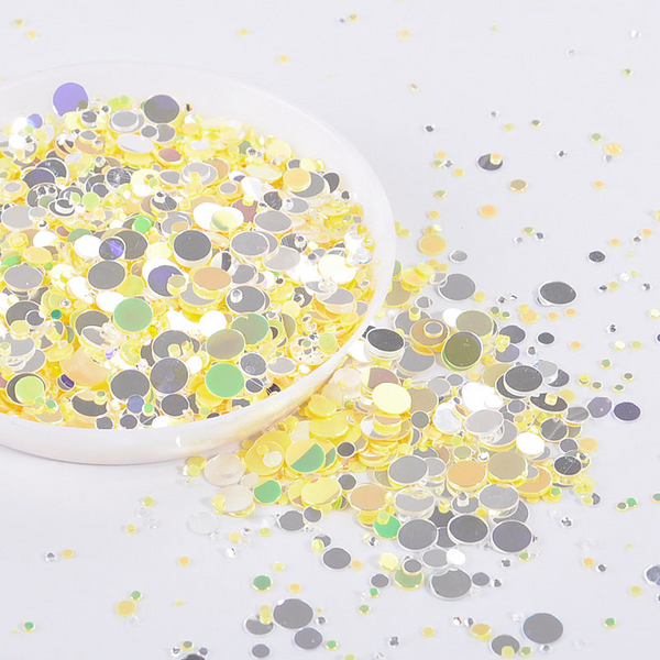 1/2/3/4MM Mix Round Sequins