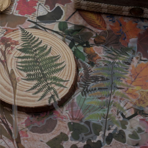 Scrapbook Plant Stickers