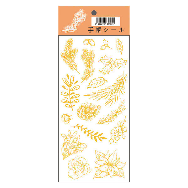 Bronzing Scrapbook Stickers