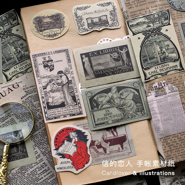 Renaissance Series Scrapbook Material Package