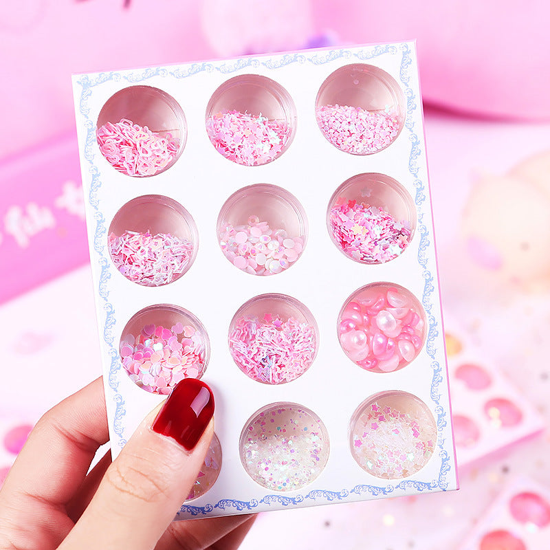 Mixed Pink Series Sequins