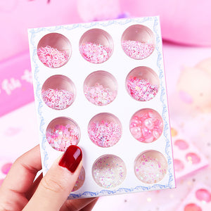Mixed Pink Series Sequins