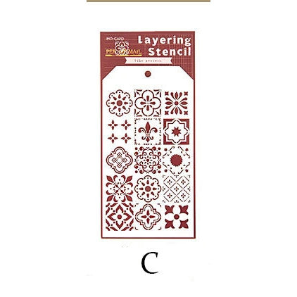 Scrapbook Layering Stencil