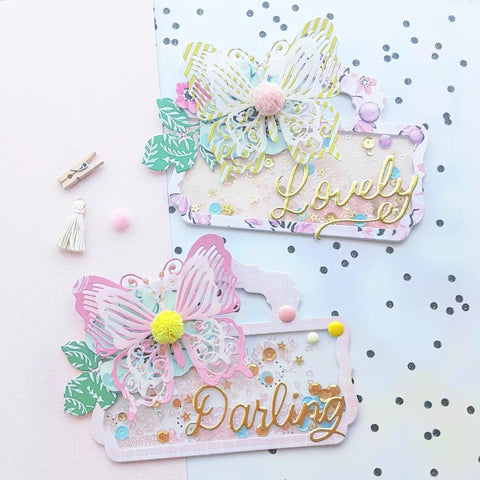 【Original】3PCS Butterfly Dies