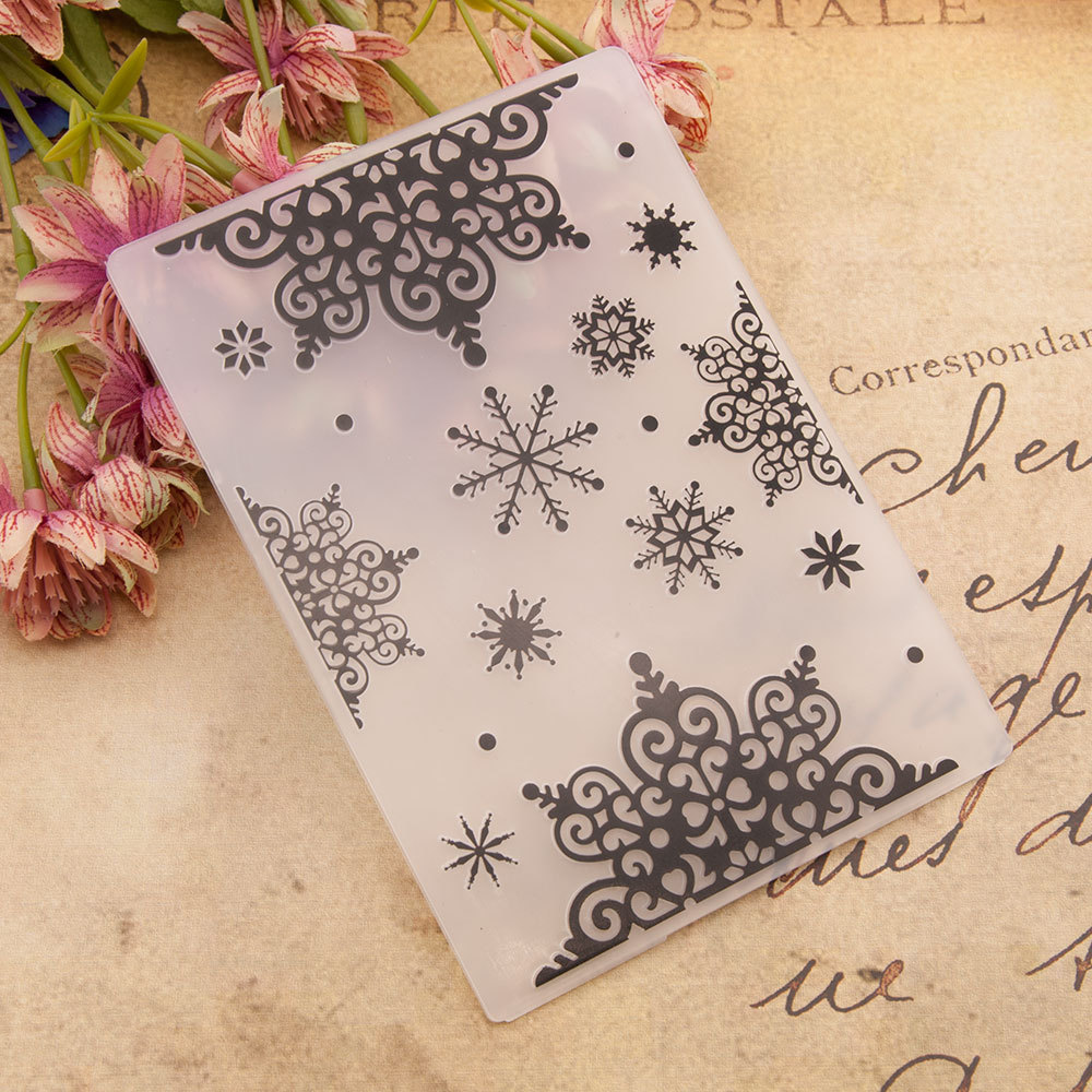 Lace Snowflake EMBOSSING FOLDER