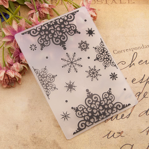 Lace Snowflake EMBOSSING FOLDER